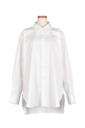 Lace Collar シャツ