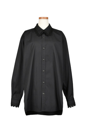 Lace Collar シャツ