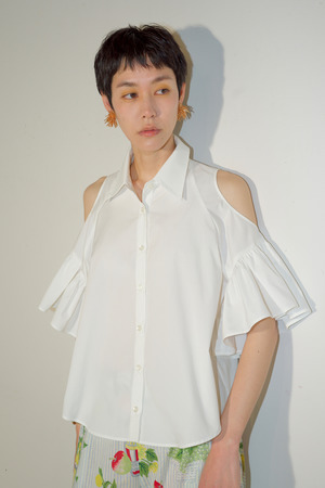 Frill Sleeve シャツ