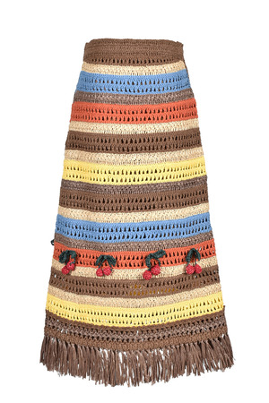 Cherry Motif Crochet スカート