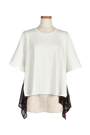 Cherry Tulle Docking Tシャツ