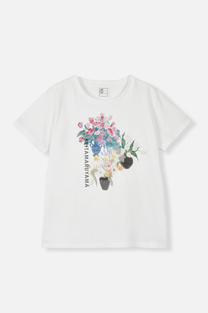Vase of Flowers Print Tシャツ