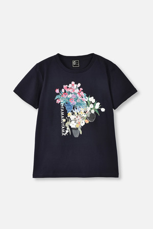 Vase of Flowers Print Tシャツ