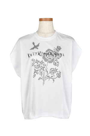 Cross Stitch Print Tシャツ