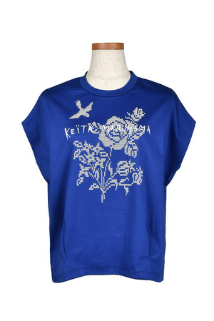 Cross Stitch Print Tシャツ