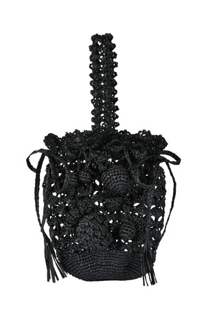 Fruit Motif Raffia バッグ