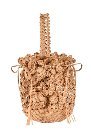 Fruit Motif Raffia バッグ