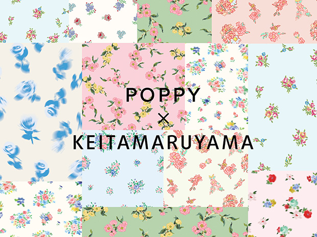 【POPPY × KEITA MARUYAMA】　ONLINE STOREにて再販売が決定！コンセプトストアは6月1日(日)まで