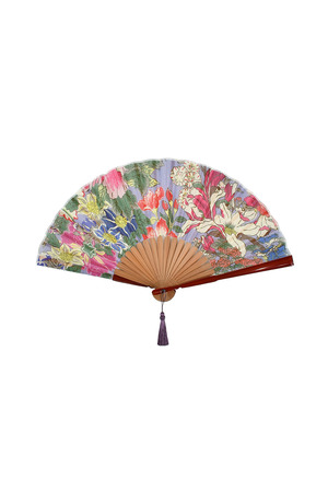 百花繚乱扇子