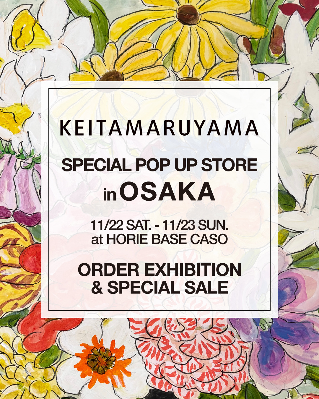 SPECIAL POP UP STORE in OSAKA
